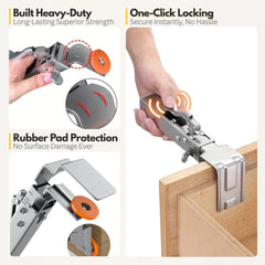 Handyteks® Drawer Front Installation Clamps