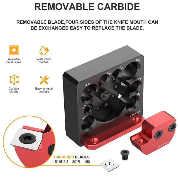 Handyteks™ Dowel Making Jig - 8 Hole