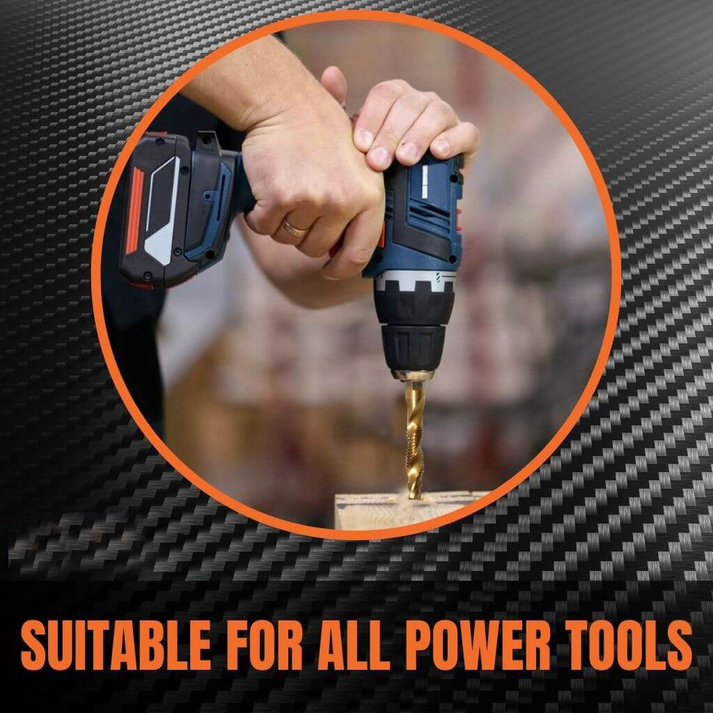 Handyteks™ Cobalt PowerDrill Set (6 pcs)