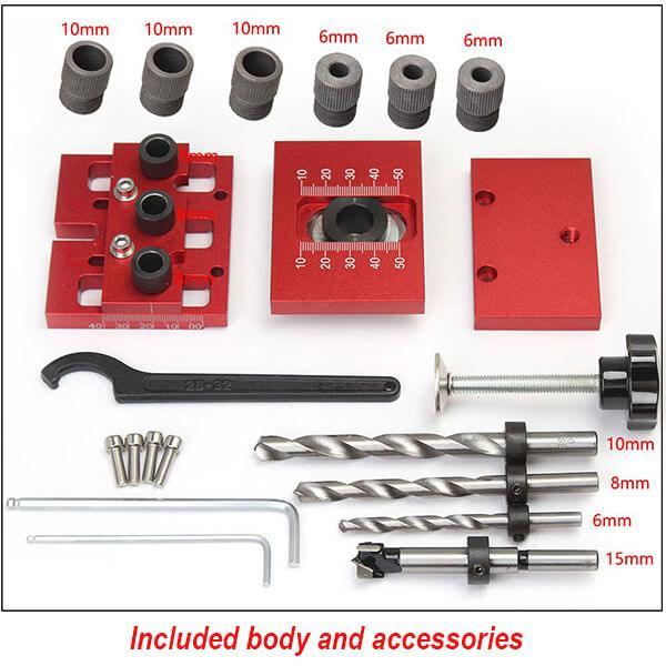 Handyteks™ Precision Cam and Dowel Jig Kit System