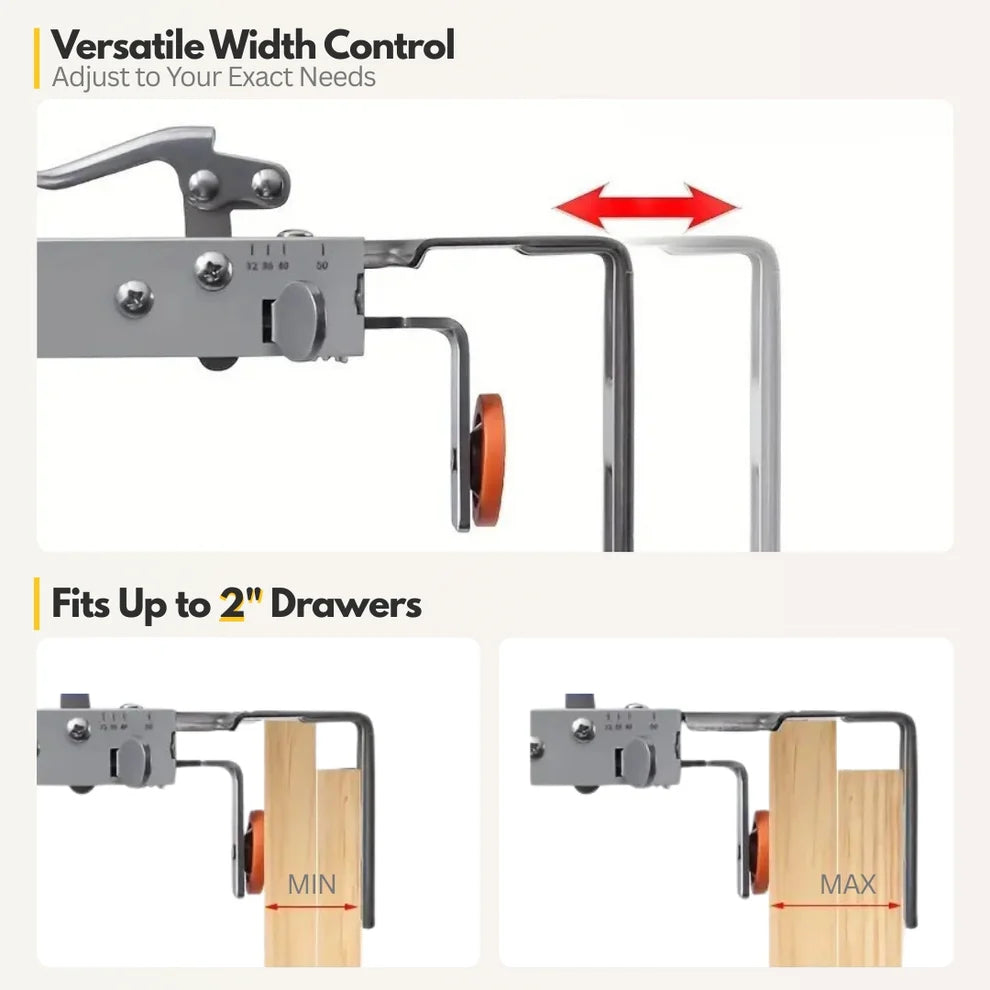 Handyteks® Drawer Front Installation Clamps