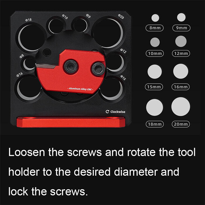 Handyteks™ Dowel Making Jig - 8 Hole