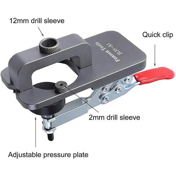 Handyteks™ 1.37″ Concealed Hinge Boring Jig