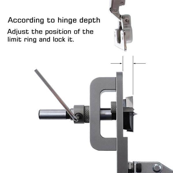 Handyteks™ 1.37″ Concealed Hinge Boring Jig