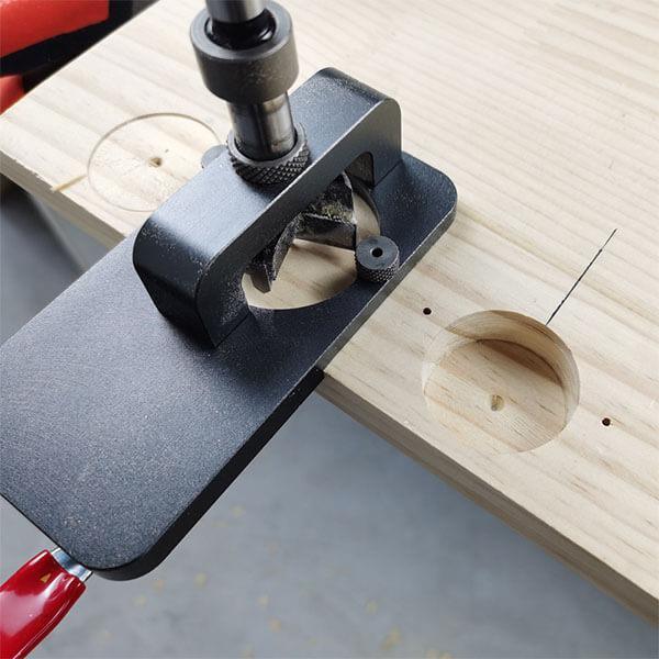 Handyteks™ 1.37″ Concealed Hinge Boring Jig