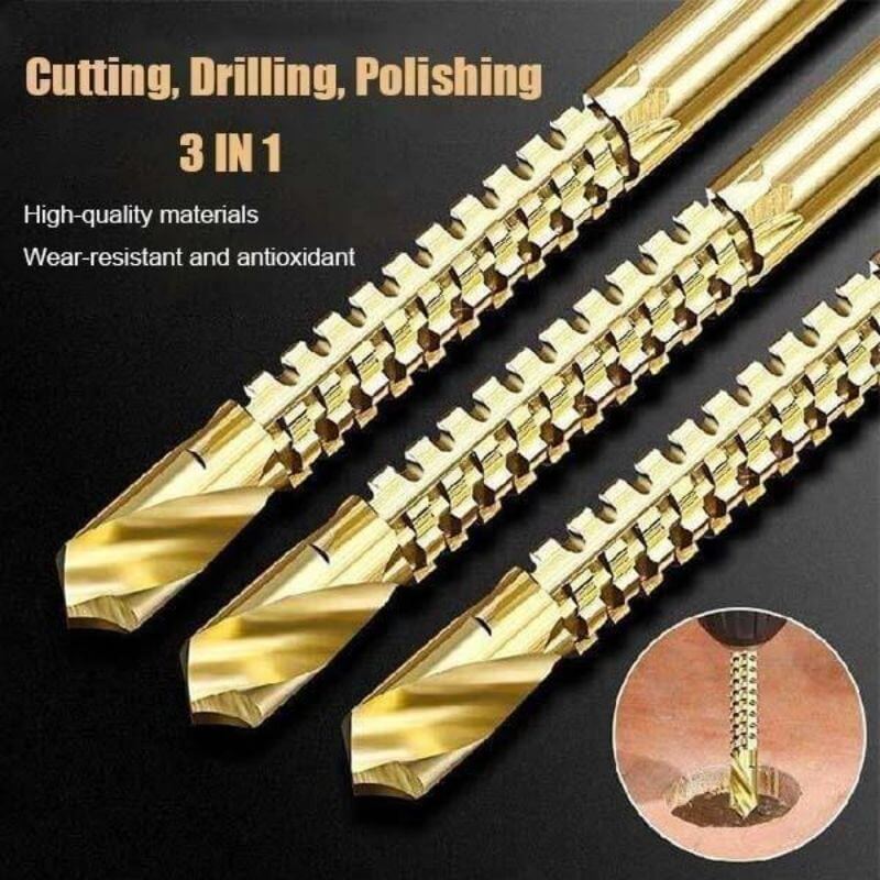 Handyteks™ Sawtooth Drill Bit Set (6 Pcs)